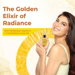 Lotus Herbals Whiteglow Vitamin C and Gold Radiance Face Oil for Dull