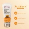 Lotus Herbals Radiance Boost Ubtan Face Scrub Turmeric, Sandalwood