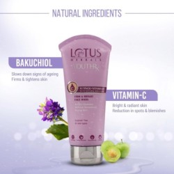 Lotus Herbals Youthrx Firm & Bright Face Wash Bakuchiol Retinol