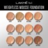 Lakmé 9 to 5 Weightless Mousse Foundation, Beige Caramel, Matte