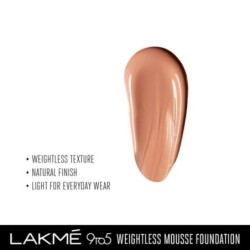 Lakmé 9 to 5 Weightless Mousse Matte Light Coverage Foundation