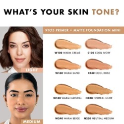 Lakmé 9-5 P+m Fdn Warm Beige Liquid Foundation, Full Coverage, Matte