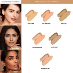 Lakmé Absolute White Intense Wet and Dry Compact, Beige Honey