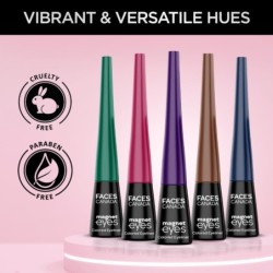 Facescanada Magneteyes Color Eyeliner Gel - Elegant Green,glossy