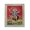 Satvik Goddess Kali Ma Designer Wooden Photo Frame for Pooja, Prayer