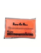 Rang De holi Color Powder (Gulal), 600g (6 Colors). 100g packets of red, pink, green, yellow, orange & blue.