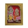 Satvik Lord Vishnu (Narayan) and Goddess Lakshmi Ji Designer Wooden