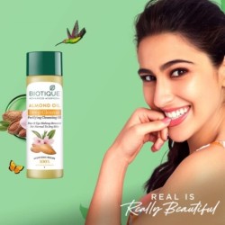 Biotique Bio Almond Oil Soothing Face & Eye Makeup Cleanser