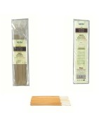Satvik Sandalwood (Chandan) Incense Sticks (Agarbatti for prayer). 100% Hand rolled Natural IncensPure Wood,e, Made from  No Cha