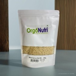 Orgonutri White Quinoa – Premium Gluten-Free Superfood, High Protein