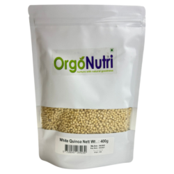Orgonutri White Quinoa – Premium Gluten-Free Superfood, High Protein