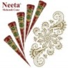 Neeta Natural Henna Mehandi Cone for Hand Designing, Wedding in 1 Box