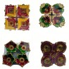 Colorful Clay Diyas (11) For Festivals or Prayers