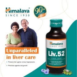 Himalaya Liv.52 Ds Syrup, (Double Strength) Protects the Liver