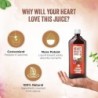 Dabur Heart Health Juice - Ayurvedic Cardiac Care Juice Enriched