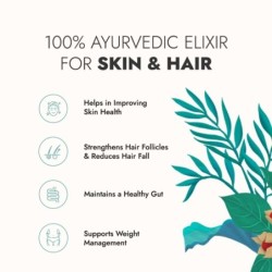 Kapiva Thar Aloe Vera Juice (with Pulp) Rejuvenates Skin and Hair
