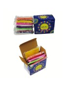 Holi colour rangoli bag packing