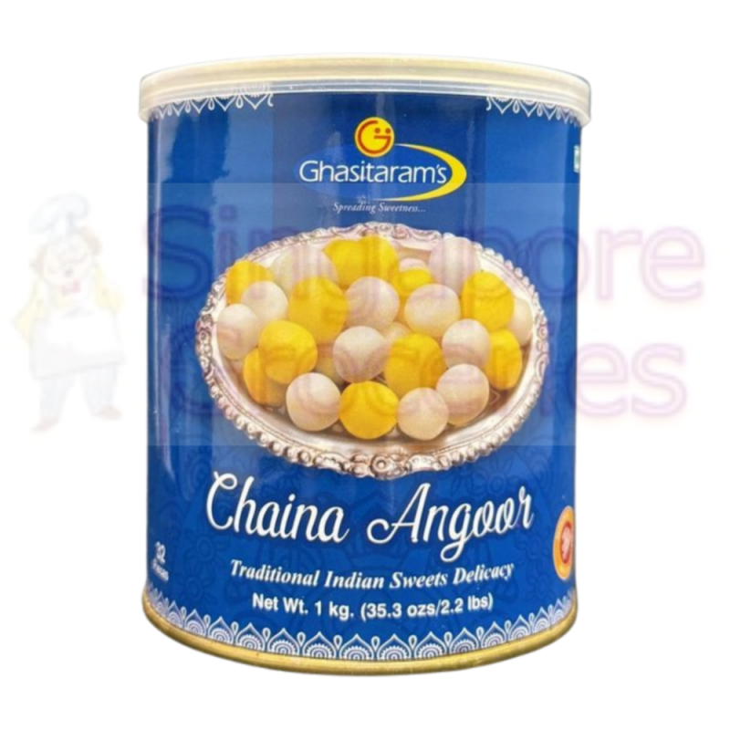 Ghasitaram's Punjabi Ghasitaram Halwai Chaina Angoor Tin 1000Gms