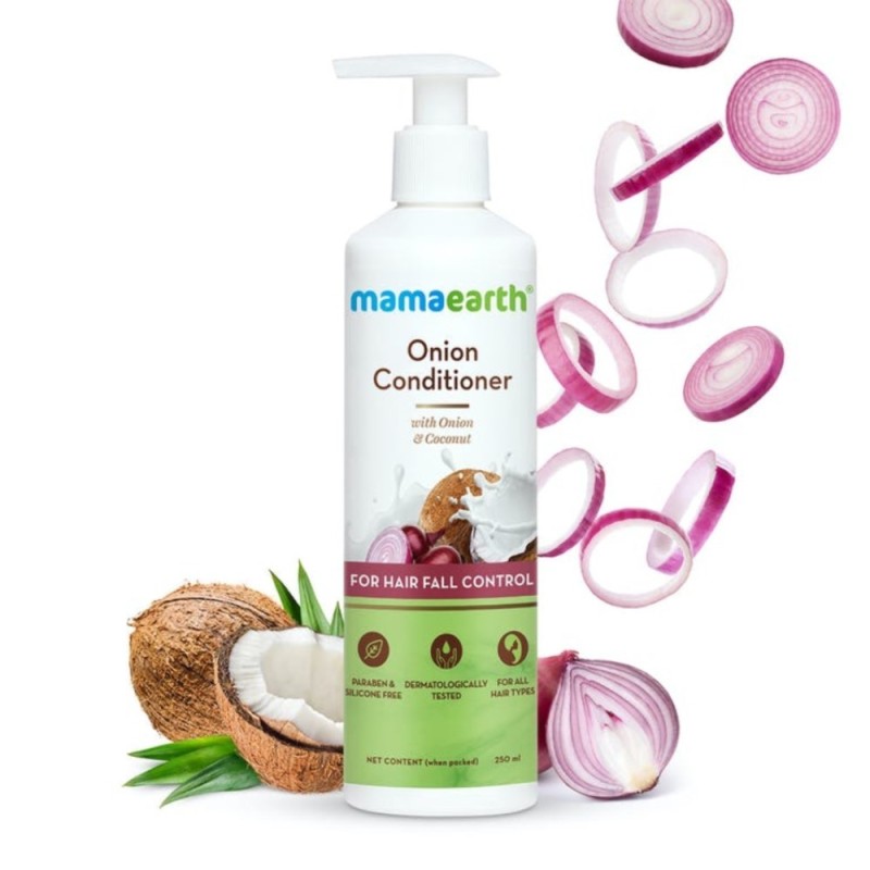 Mamaearth Onion Conditioner, with Onion & Coconut for Hair Fall