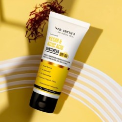 Dr. Sheth's Kesar & Kojic Acid Sunscreen SPF 50+ PA++++ In-Vivo