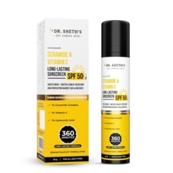 Dr. Sheth's Ceramide & Vitamin C Long Lasting Sunscreen SPF