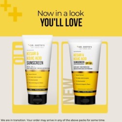 Dr. Sheth's Kesar & Kojic Acid Sunscreen SPF 50+ PA++++ In-Vivo