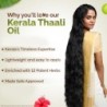 Mamaearth Kerala Thaali Hair Oil with Hibiscus, Bhringraj, Methi Dana