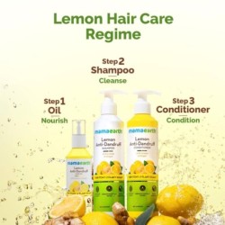Mamaearth Lemon Anti-Dandruff Hair Oil for Flaky Scalp Scalp