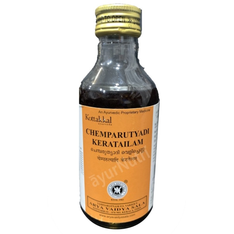 Kottakkal Ayurveda Chemparutyadi Keratailam 200ml