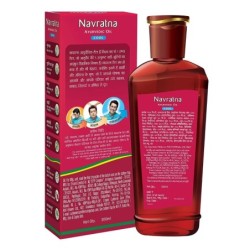 Navratna Ayurvedic Cool Hair Oil with 9 Herbal Ingredients 270ml