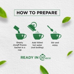 Jivraj 9 Instant Ice Tea Premix Flavoured with Peach Powder 150 Grams