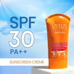 Lotus Herbals Safe Sun Sunscreen Cream - Indian Summer Formula Black