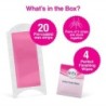 Veet Ready to Use Wax Strips Full Body Waxing Kit - Normal Skin