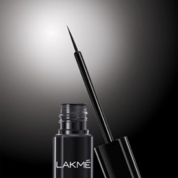 Lakmé Eyeconic Liquid Eye Liner, Black, Long Lasting Matte Waterproof