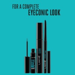 Lakmé Eyeconic Liquid Eye Liner, Black, Long Lasting Matte Waterproof